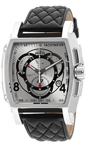 Men's Invicta Rally Analog Display Swiss Quartz Black Watch