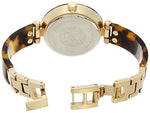 Ladies Anne Klein Gold-Tone Tortoise Shell Bracelet Watch