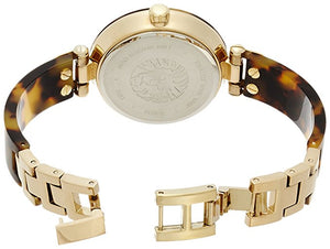 Ladies Anne Klein Gold-Tone Tortoise Shell Bracelet Watch