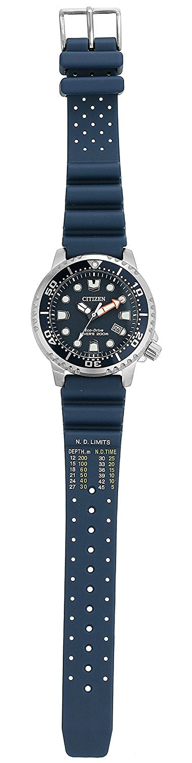 Men's Citizen Eco-Drive Promaster Diver Watch With Blue Band