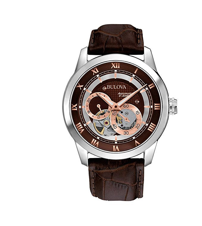Men's Bulova BVA Series Dual Aperture Dial Watch