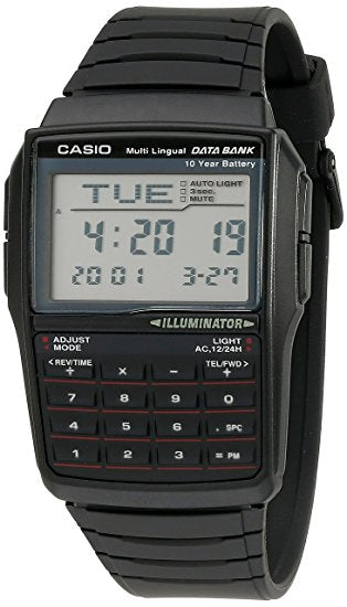 Men's CASIO CA506B-1AVT Watch, Black