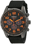 Men's Seiko Sport Solar Brushed Stainless Steel Watch
