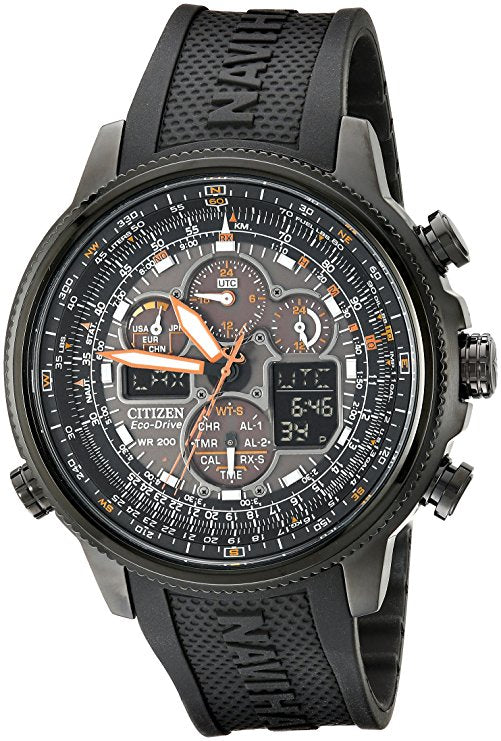 Men's Citizen Navihawk Stainless Steel Eco-Drive