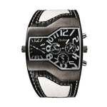 Men's OULM Quartz Double Time Watch