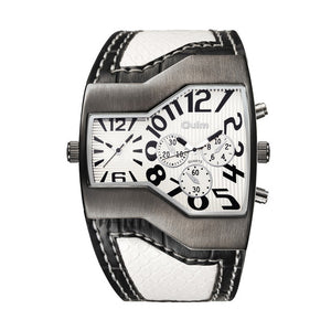 Men's OULM Quartz Double Time Watch