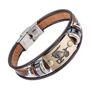 Men's Zodiac Bracelet