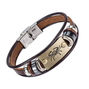 Men's Zodiac Bracelet