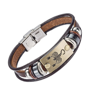 Men's Zodiac Bracelet
