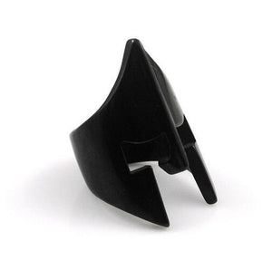 Men's Stainless Steel Spartan Helmet Ring