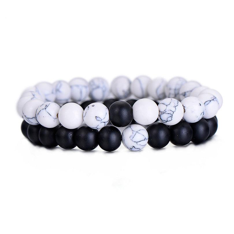 Men's 2Pcs/Set Beaded Bracelets