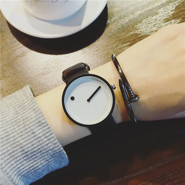 Unisex Minimalist Style Quartz Watch