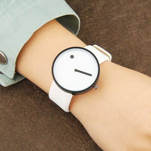 Unisex Minimalist Style Quartz Watch