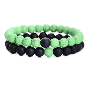 Men's 2Pcs/Set Beaded Bracelets