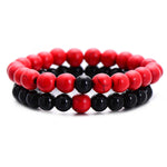 Men's 2Pcs/Set Beaded Bracelets